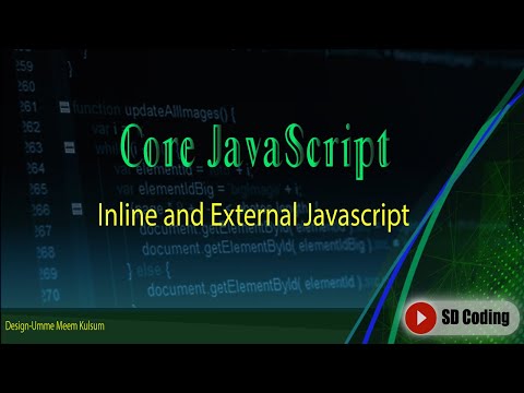 04.Inline and External Javascript in HTML (In Bangla)