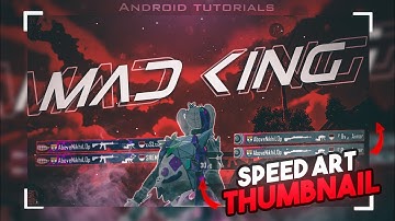 [speed art] make this awesome lost boy thumbnail on android | thumbnail tutorial