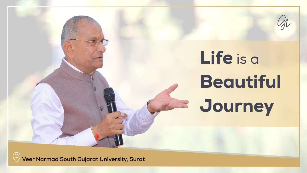 Govind Dholakia Talks on Making Life a Beautiful Journey​ @VNSGUOfficial