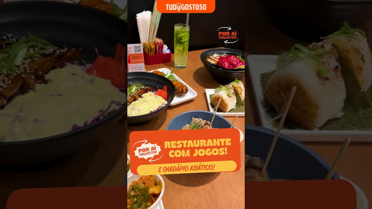 RESTAURANTE COM +1000 JOGOS!
