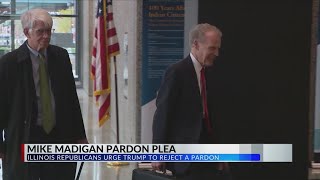 Darin LaHood urges Trump to deny Mike Madigan’s plea for a pardon