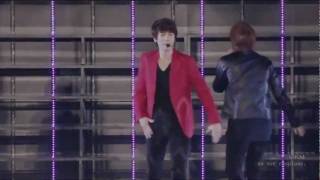 SS3 - Shake It Up! Super Junior (with lyrics)