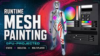 Runtime Mesh Painting Tutorial - Unreal Engine 5