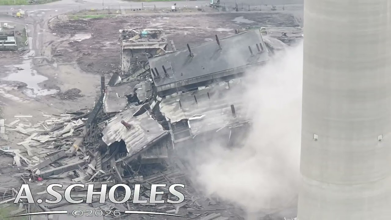 West Burton 'A' Power Station Demolition 2026