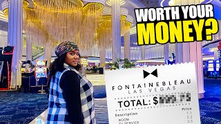 Our Stay in the CHEAPEST Room at NEW Fontainebleau Las Vegas Luxury Hotel & Casino