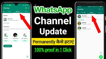 WhatsApp channel kaise hataye | WhatsApp Update option kya hai kaise hataye | WhatsApp status update