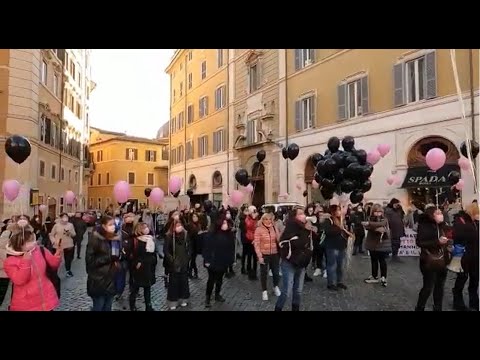 Manifestazione "rosa" 12 gennaio 2021: il video