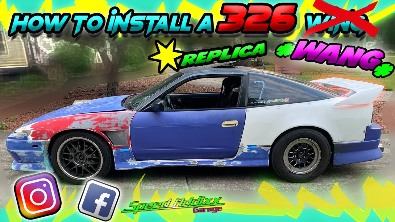 エスカパール Rare Jdm veilside 180sx 240sx S13 Hatchback Rear Spoiler