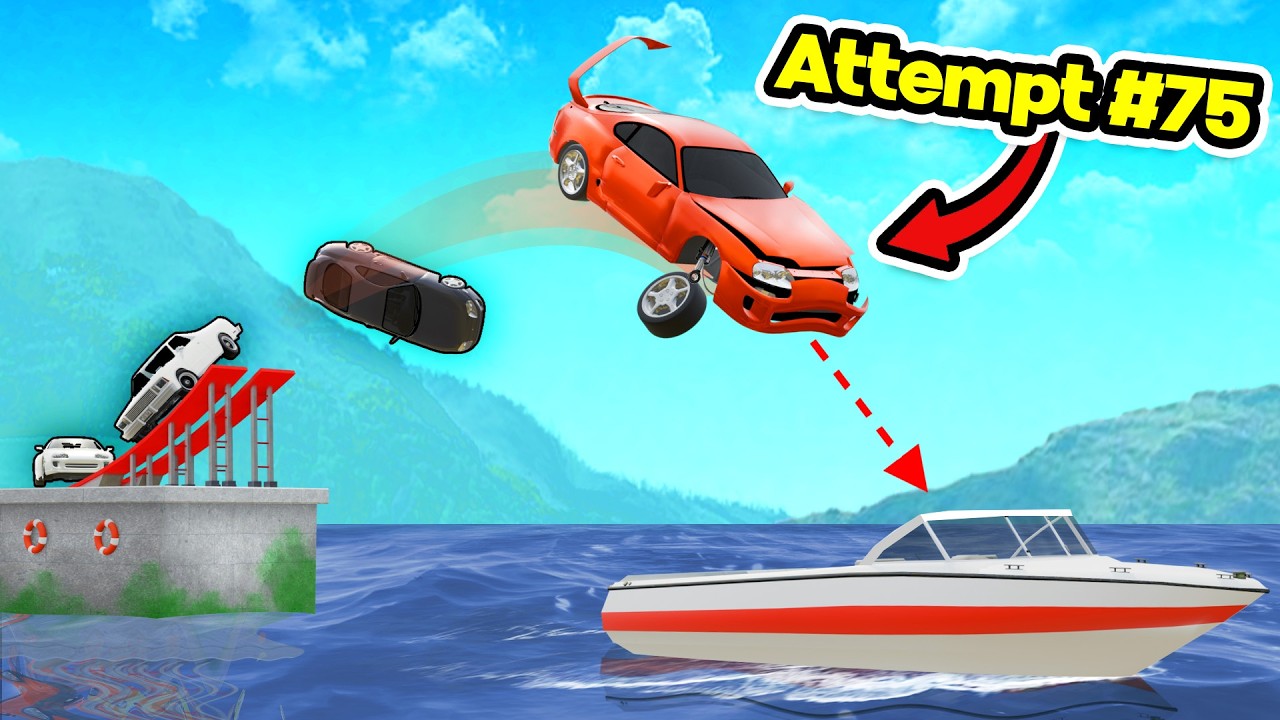 I tried Escaping with Random Vehicles in BeamNG