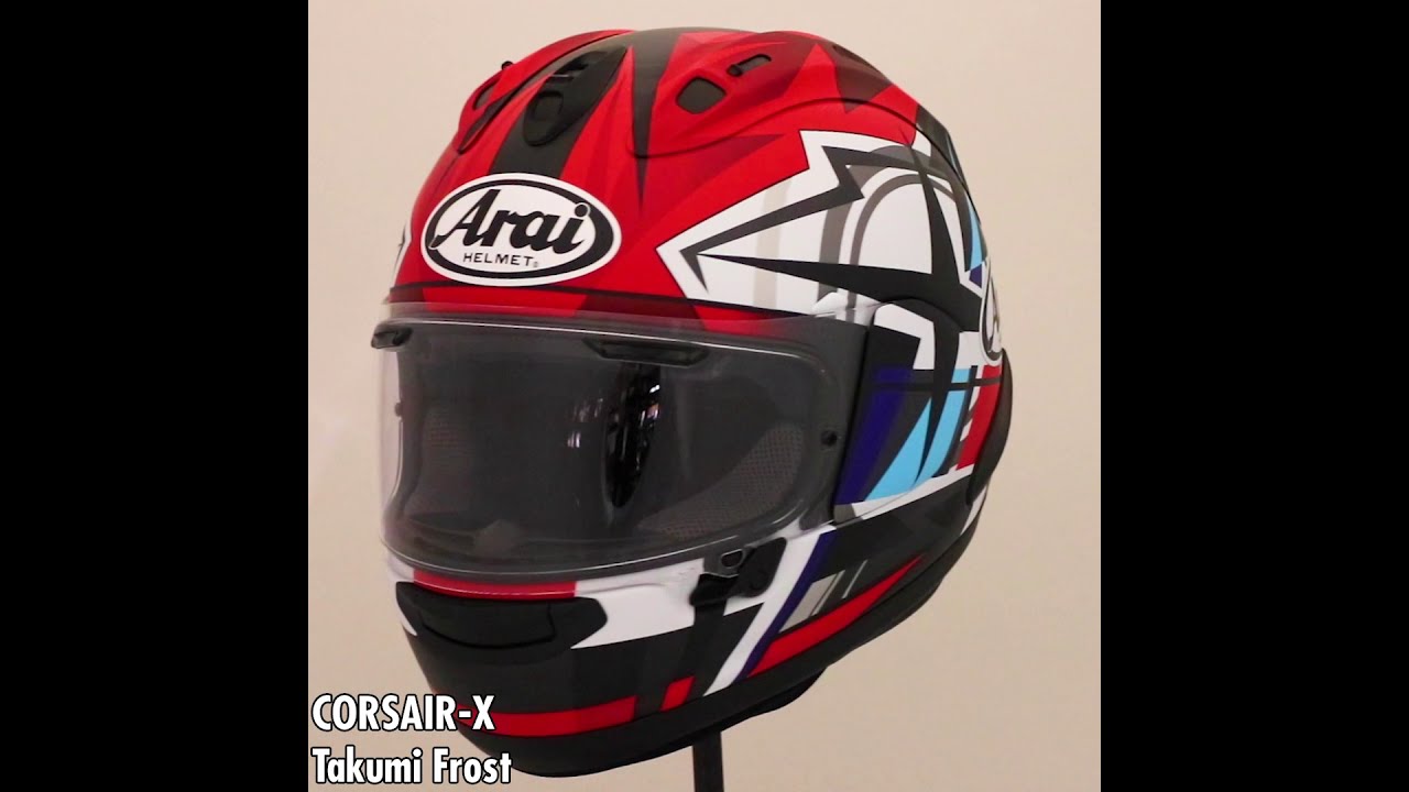 arai corsair x takumi helmet Corsair-X | Takumi Frost