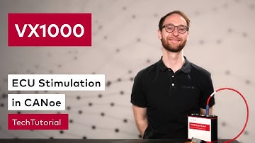 ECU Stimulation in CANoe Using the VX1000 | #VectorTechTutorial
