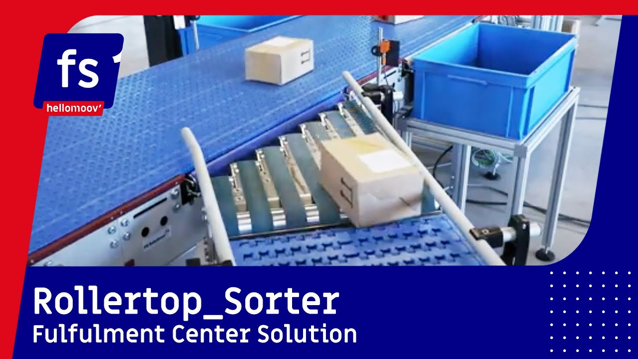 ROLLERTOP_SORTER | Fulfilment Center Solution | FS Solutions