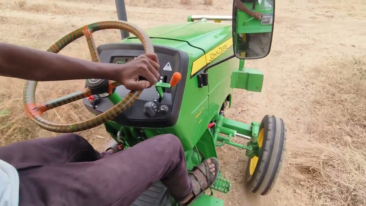 🚜 John Deere Tractor POV Drive | Powerful Farming Experience 🌾🔥