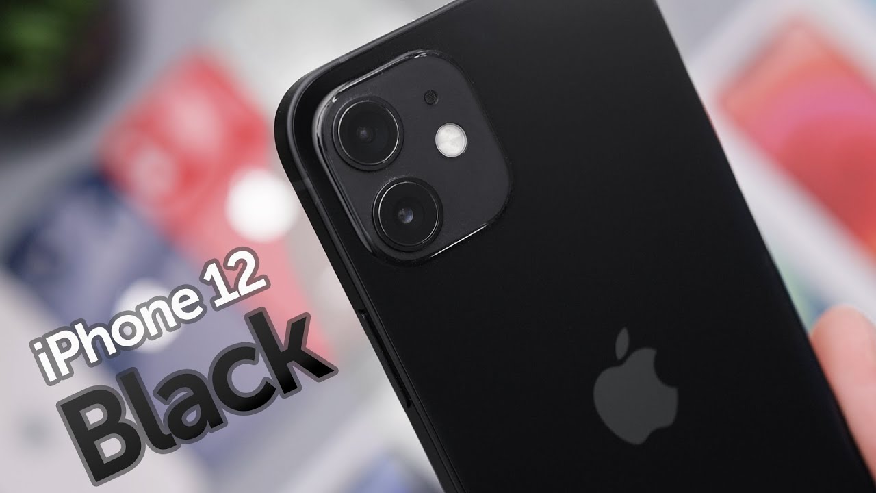 Black iPhone 12 Unboxing  amp  First Impressions 