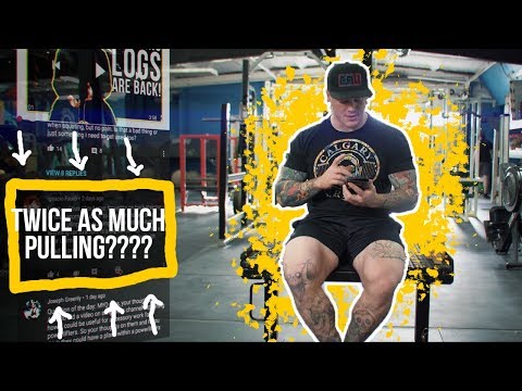 Should You Have Twice As Much Pulling As Pushing in Your Training?