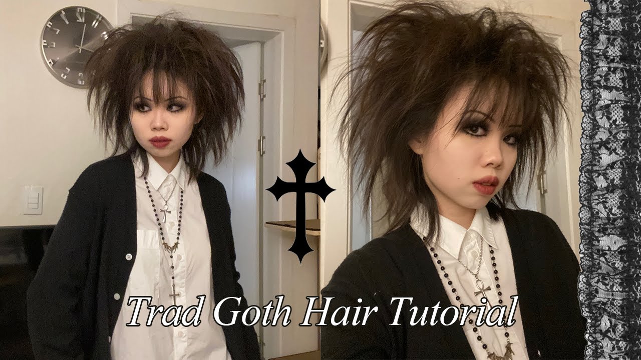 자주 하는 고스 헤어 스타일링