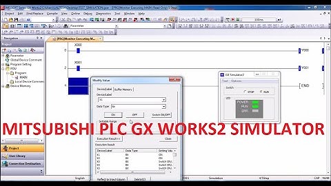 GETTING STARTED WITH MITSUBISHI PLC GX WORKS2 SIMULATOR STEP-BY-STEP