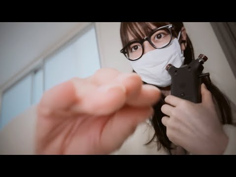 [ASMR] TASCAM リップ音とハンドムーブメント / mouthsounds, hand movements