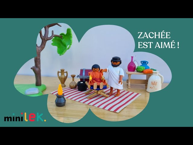 Miniature de la vidéo : Zachée, histoire biblique Playmobil (3 min)