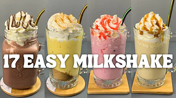 17 EASY MILKSHAKE RECIPES