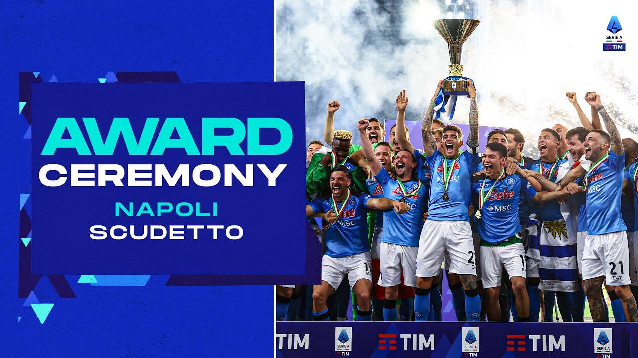 The crowning moment of Napoli’s campaign | Award Ceremony | #NapoliScudetto | Serie A 2022/23