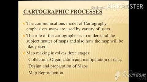 Lecture I:An Introduction to Cartography