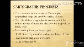 Lecture I:An Introduction to Cartography