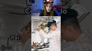 Alemã reage ao JoojNatu - MÃE COZINHANDO vs PAI COZINHANDO