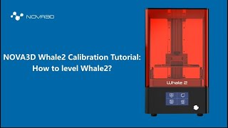 Nova3D Whale2 Calibration Tutorial How To Level Whale2?