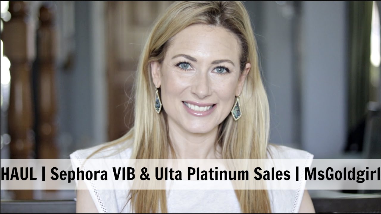 Haul sephora ulta sales msgoldgirl youtube
