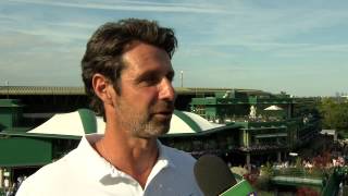 Patrick Mouratoglou checks in with Live @ Wimbledon