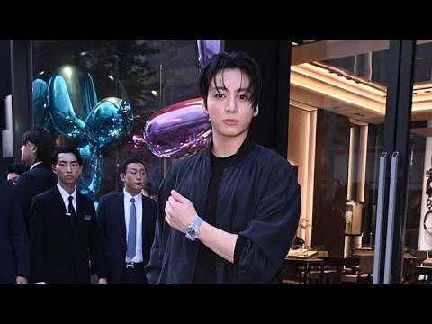 BTSジョングク、銀座に降臨！約1500人のファン殺到で大歓声✨