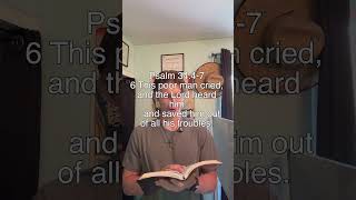 Reading Psalm 34:1-7 ESV #Christianity #Bible