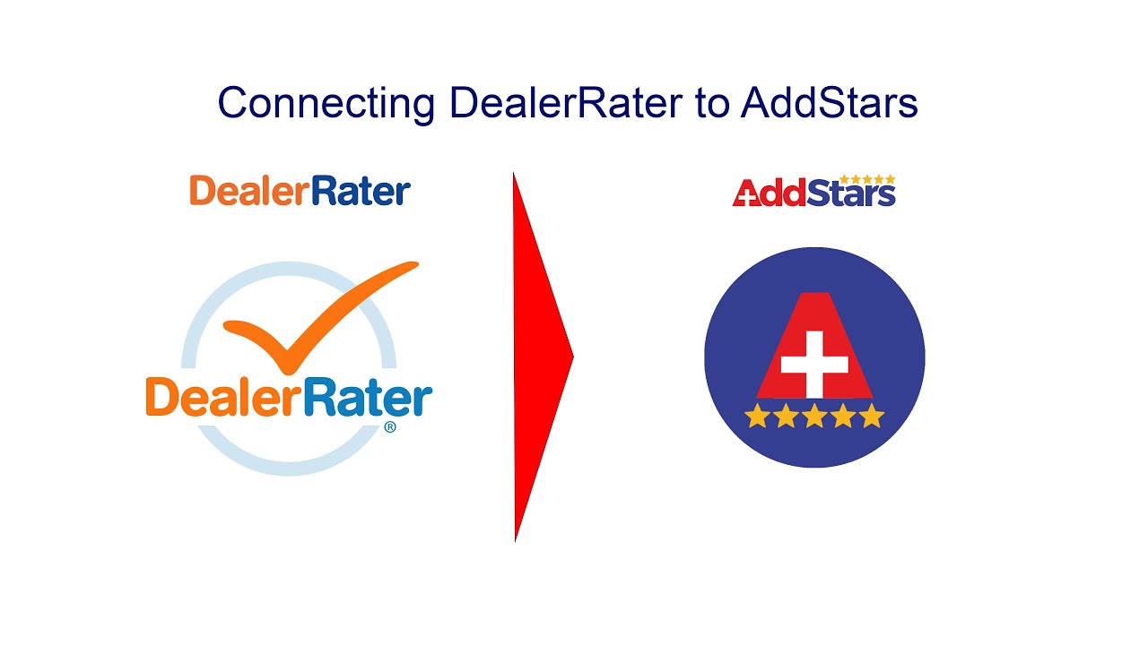 How to connect your Dealer Rater account