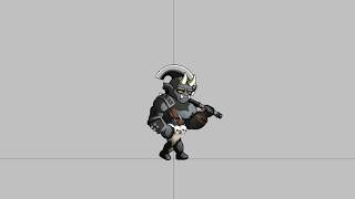 Orc Demon 2d Platform Game Character animation