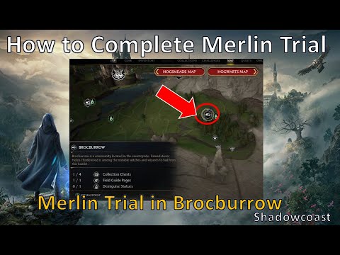 How to Complete Merlin Trial in Brocburrow in Hogwarts Legacy! - YouTube