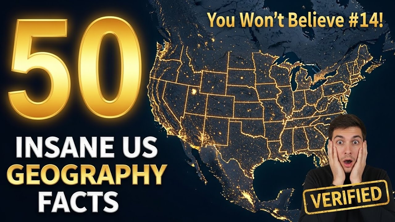 50 Crazy US Geography Facts That Still Confuse Experts - YouTube