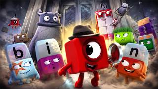 Numberblocks Detective Mission Starts… Until the Giant Creature Appears in the Dark! 👀🔥