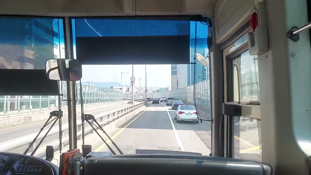 (폐차위기!!) 친선고속(우등) 유니버스스페이스 럭셔리 1624호 (수원-충주) 수원버스터미널~여주태평리