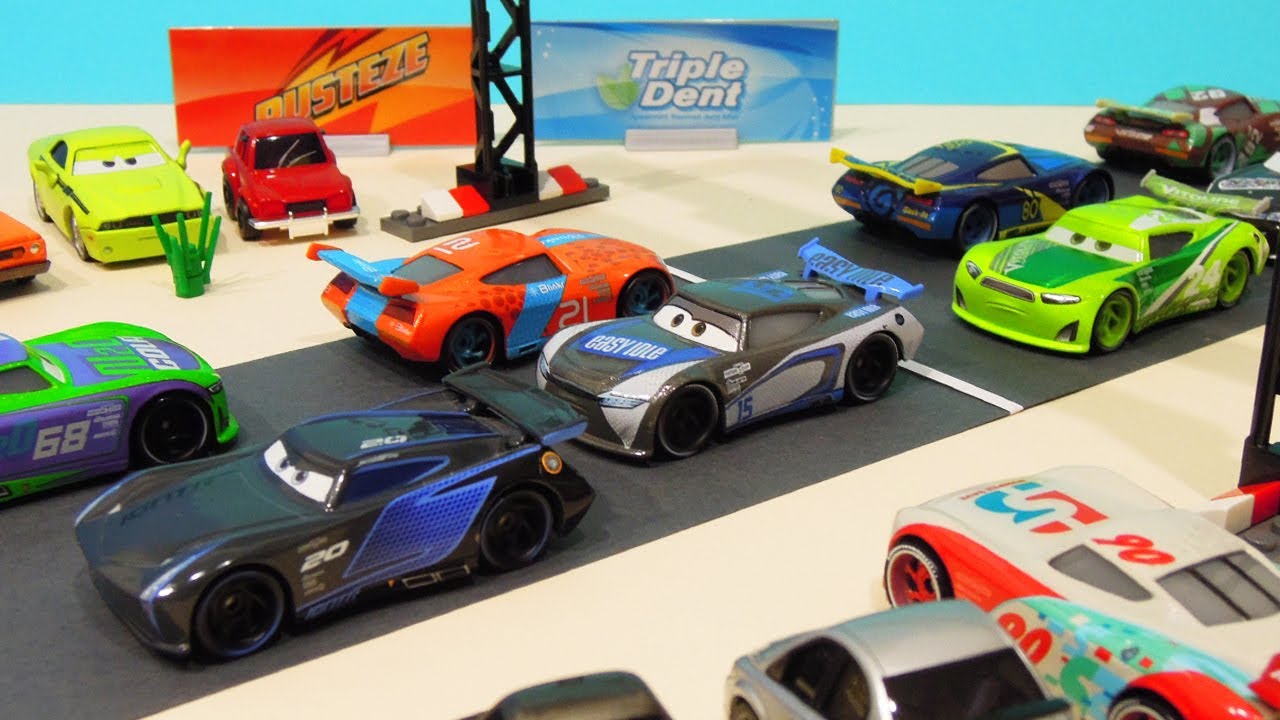 Disney Cars 3 Jackson Strom's Piston Cup Racing StopMotion YouTube