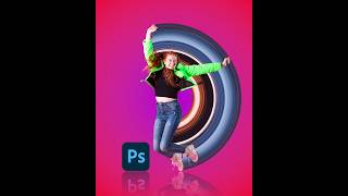 Pixel Stretch Effect Photoshop | Easy Tutorial for Beginners #shorts #photoshop #tipsandtricks