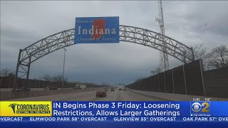 Indiana Governor To Sign Executive Order Thursday As State Enters Phase 3 Friday