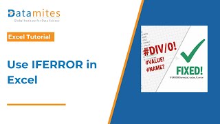 How to Use IFERROR in Excel | Easiest Way to Handle Errors in Excel