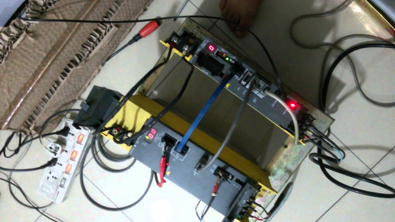 how to test an fanuc part A20B 2100 0540 - YouTube