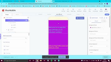 how to make calculator on thunkable in 8min /very easy