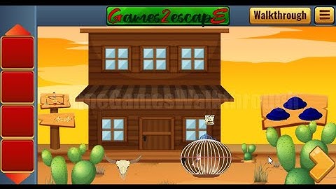 G2E Desert Rodent Escape Walkthrough [Games2Escape]
