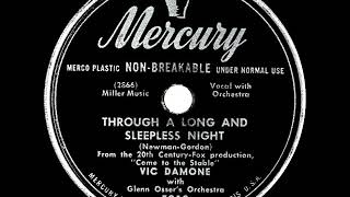 1949 OSCAR-NOMINATED SONG: Through A Long And Sleepless Night - Vic Damone