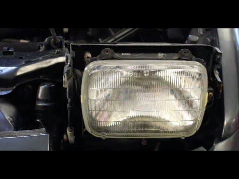 Replacing OEM Headlight on a 240sx S13