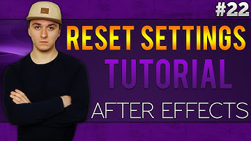 Adobe After Effects CC: How To Reset To Its Default Layout - Tutorial #22