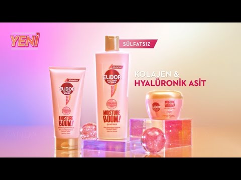 YENİ SÜLFATSIZ ELİDOR COLLAGEN BLENDS MOISTURE BOOM